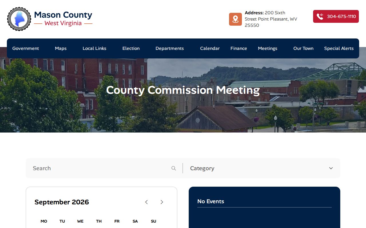 Mason County court schedule compared with County Commission calendar